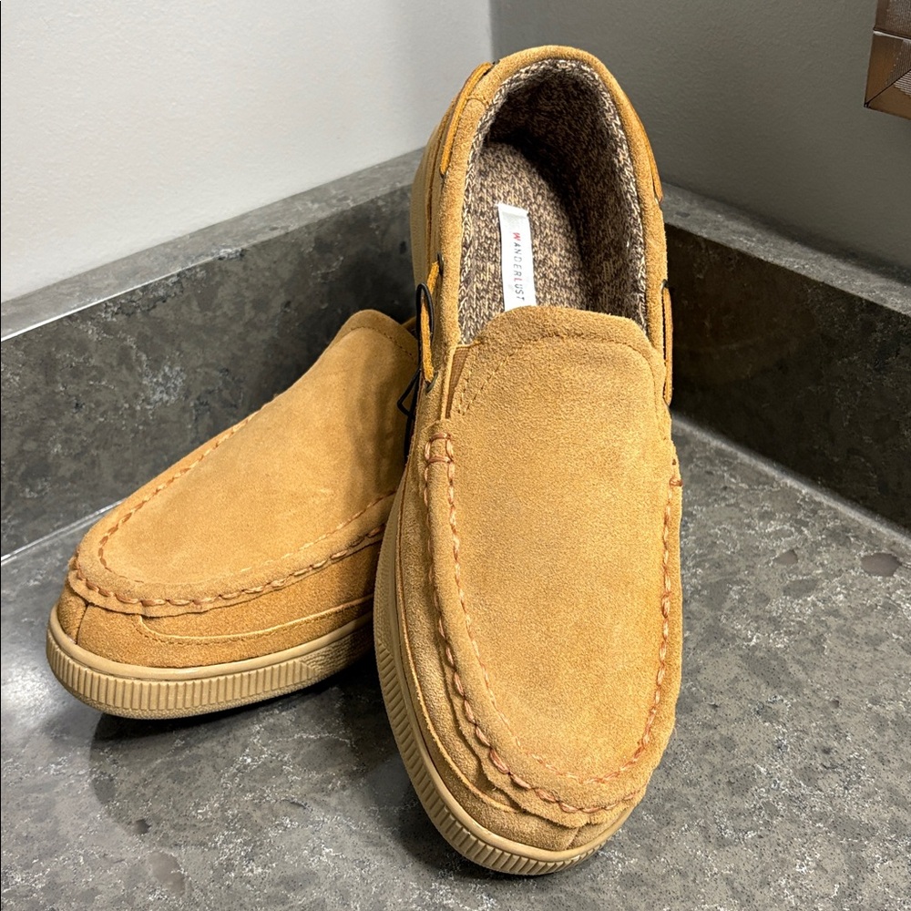 Wanderlust Tan Suede Men's Shoes